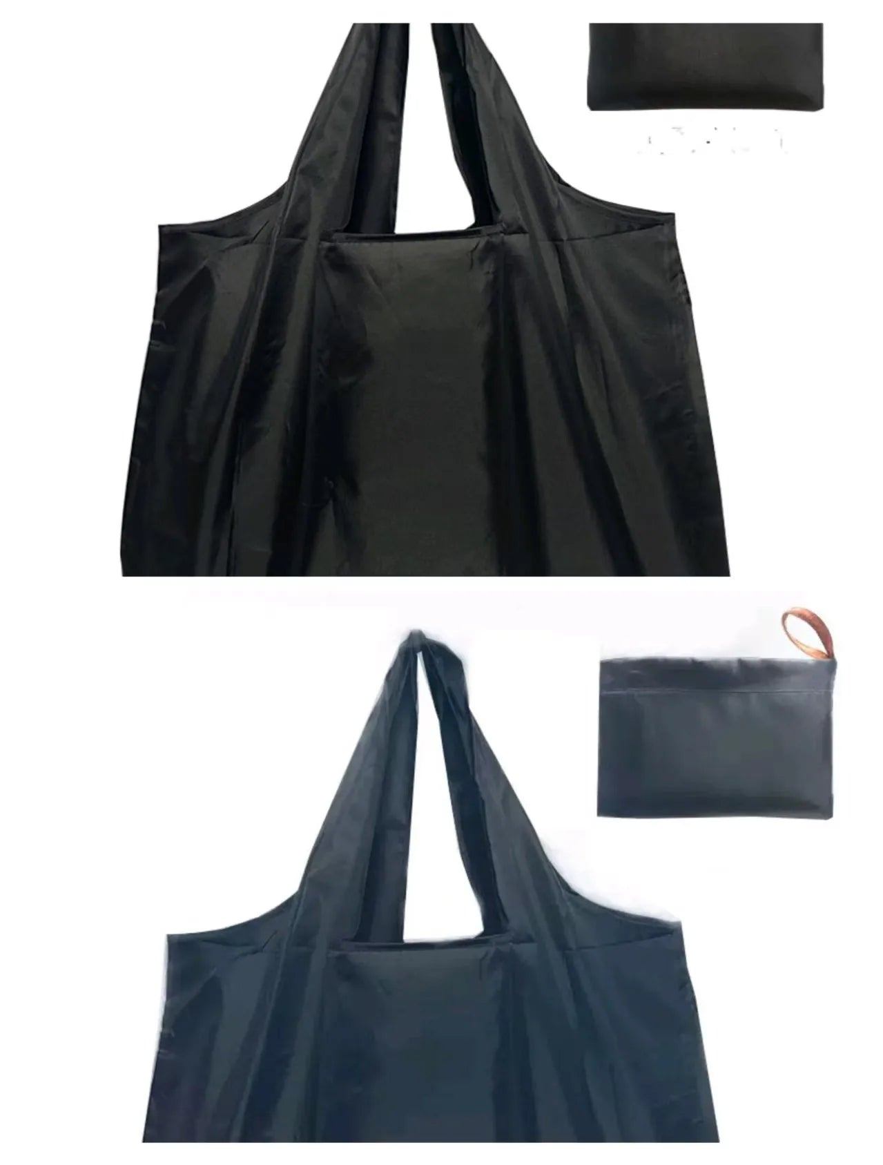 Lady's large capacity folding shopping bag - reusable large-sized shopping bag