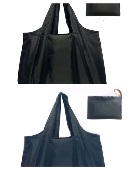 Lady's large capacity folding shopping bag - reusable large-sized shopping bag