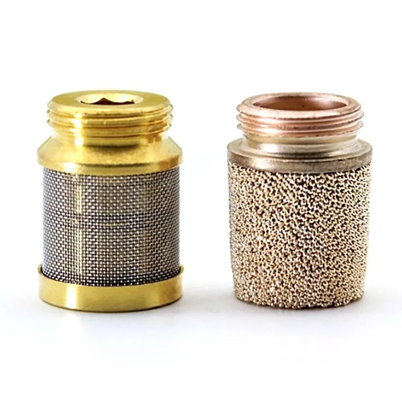 1/5/10/20/50pcs Danfoss Fuel Injector Filter, Copper Particle Filter Element, Stainless Steel Alloy Filter