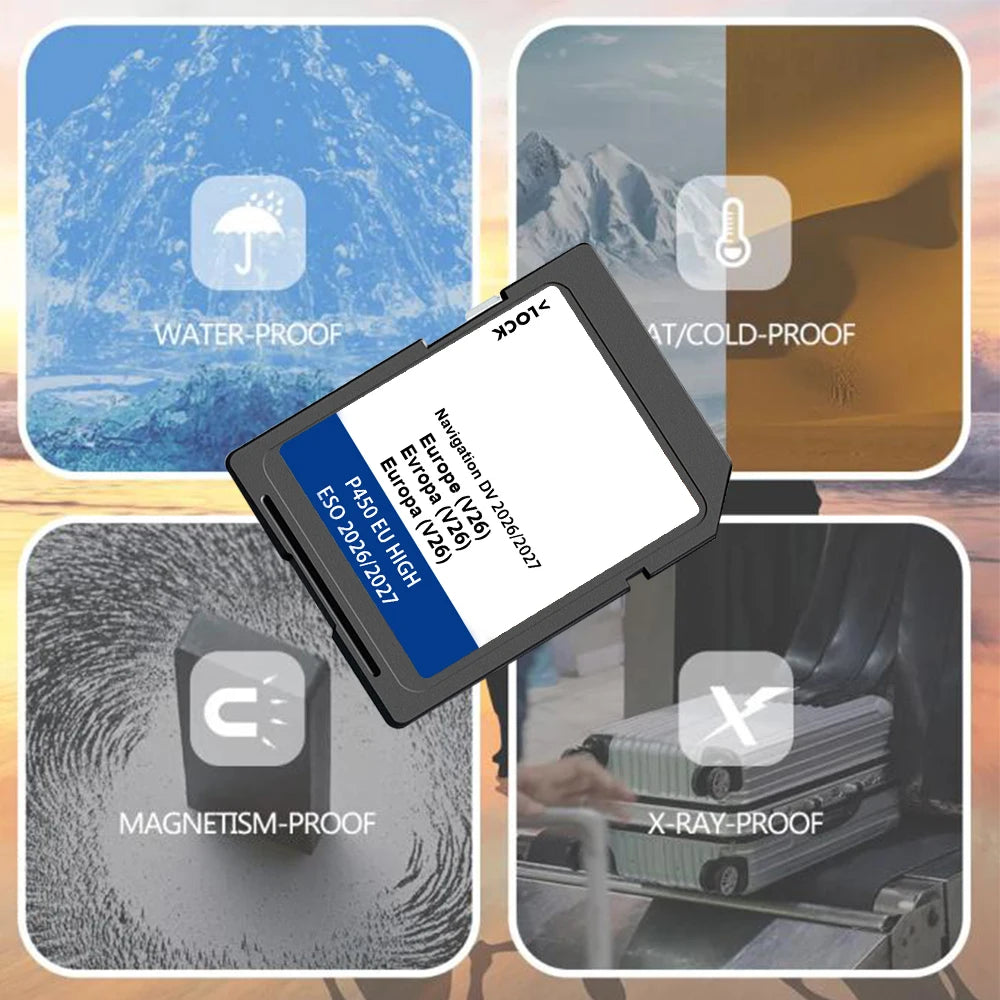 Suitable for Volkswagen Golf 5G Sedan from 2013 to 2017 Car Navigation Discover Pro Media SD GPS Card Update EU UK Map