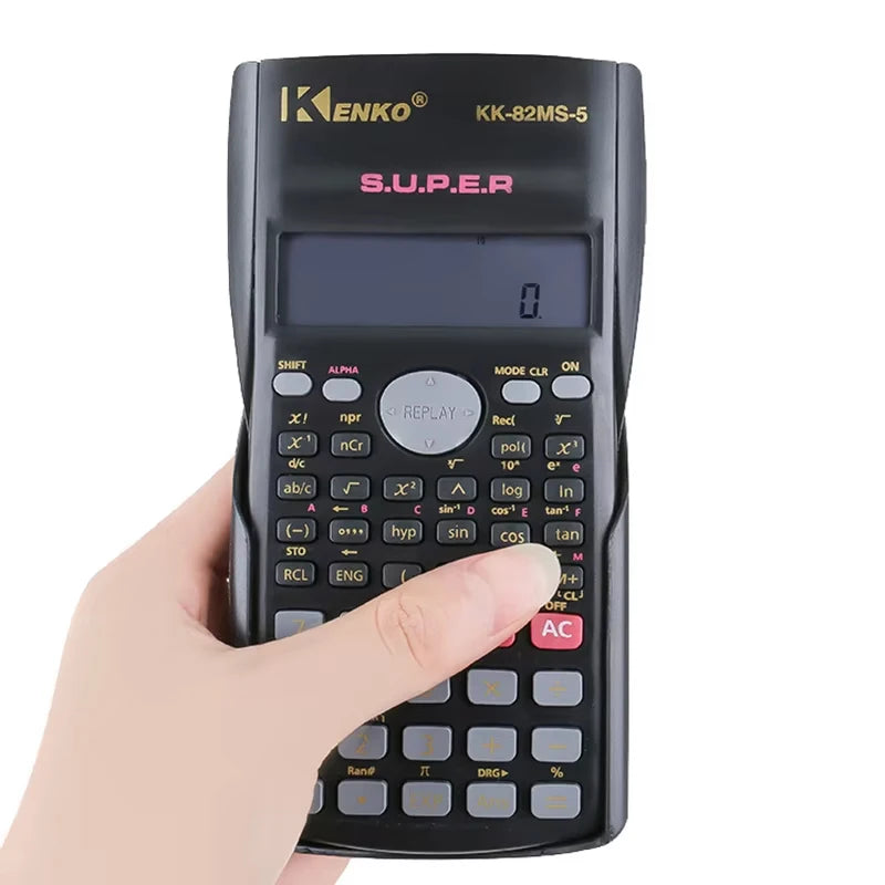 School Engineering Scientific Calculator Students Stationary Calculating Tools Exam Creative Calculator