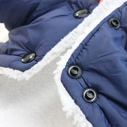 Pet Dog Clothes Winter Warm Waterproof Jacket For Small Dogs Pets Puppy Costume French Bulldog Outfit Coat Chihuahua Clothing