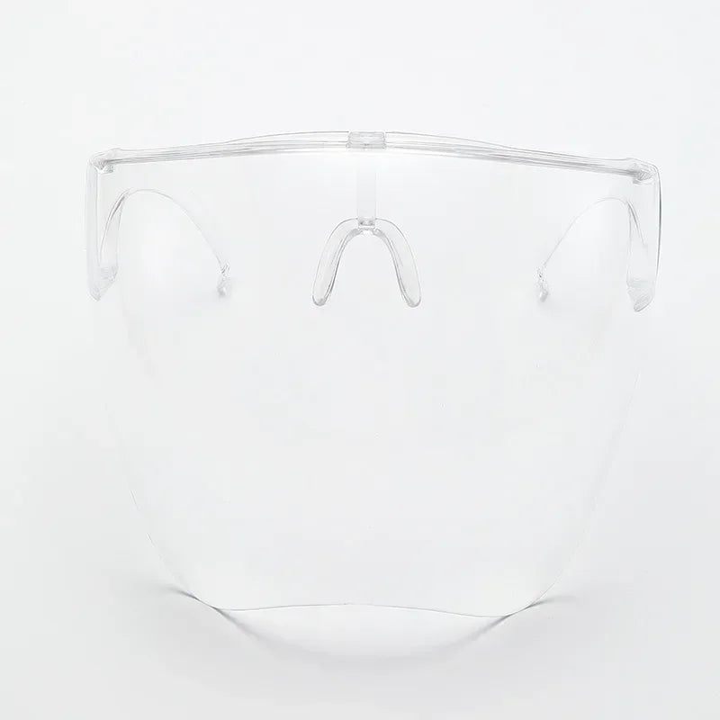 Protective Faceshield Glasses Sunglasses Transparent Anti-fog Anti-splash Protective Mask Full Face Covered Safety Sunglasses