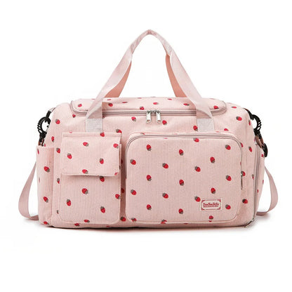 Travel Tote Bag Large Capacity Carry on Travel Bag with Shoe Compartment Sports Fitness Bags for Women Duffle Bags
