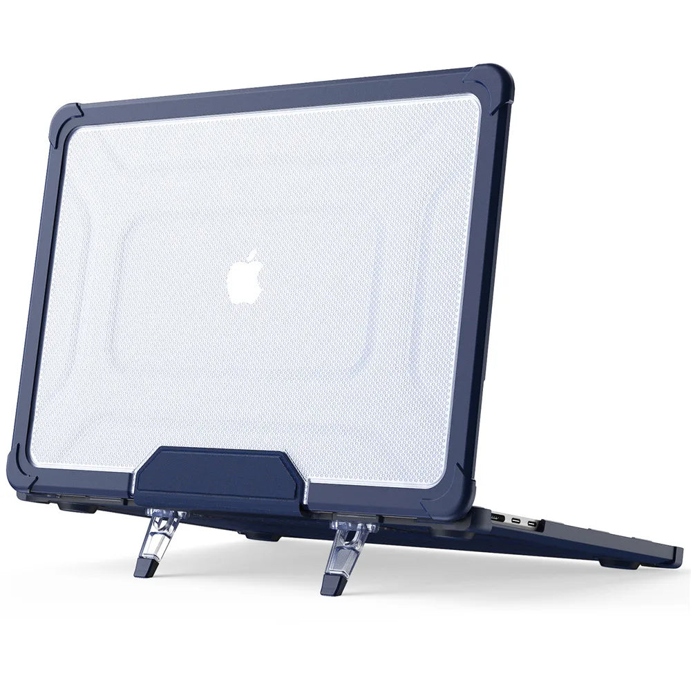 For Macbook Air 15 A3241 M4 2025 Protective Stand Cover Case Compatible with M2 M3 Model A3114 Shell for Air/Ppro 13.6 14 16.2