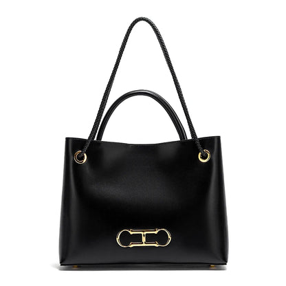 CHCH Women's Tote Bag 2025 New Black Business Women's Bag Dual purpose Shoulder Bag
