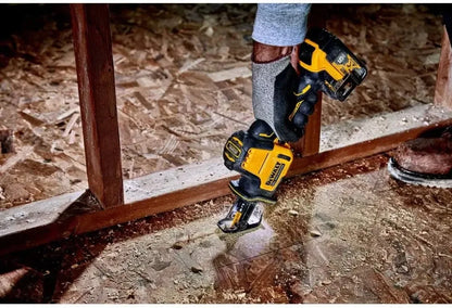 DEWALT 18V DCS369 MAX* Reciprocating Saw,One-Handed,Cordless,The Multi - Tasking Powerhouse for Swift Wood,Metal & Pipe Cutting”