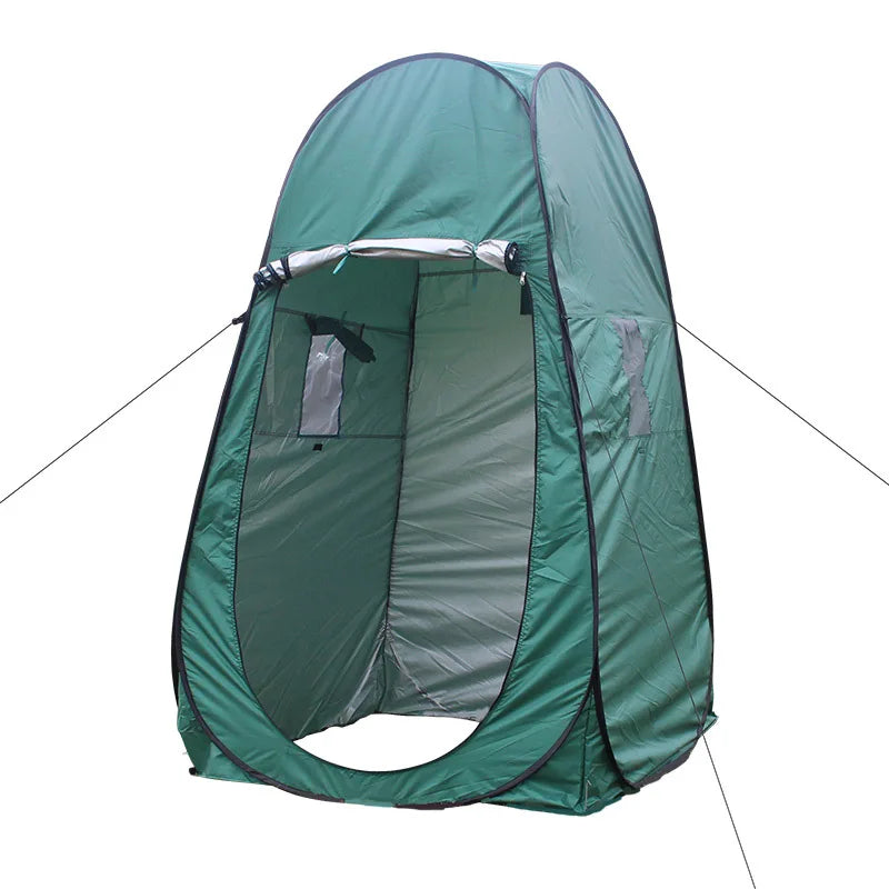 En vente : Toilettes escamotables automatiques, douche mobile, cabine d'essayage camouflage, tente de camping/photographie/observation des oiseaux/chasse en plein air.