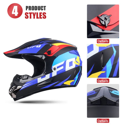 Full face motorcycle helmet for mountain bike  off-road  classic, MTB, racing, motocross, downhill, downhill