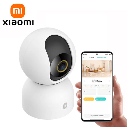 XIAOMI Smart Camera 3 Chinese Version,3K Ultra-clear HD,360° Pan-Tilt-Zoom,AI Human Detection,5 Megapixel Two-Way Voice Calls