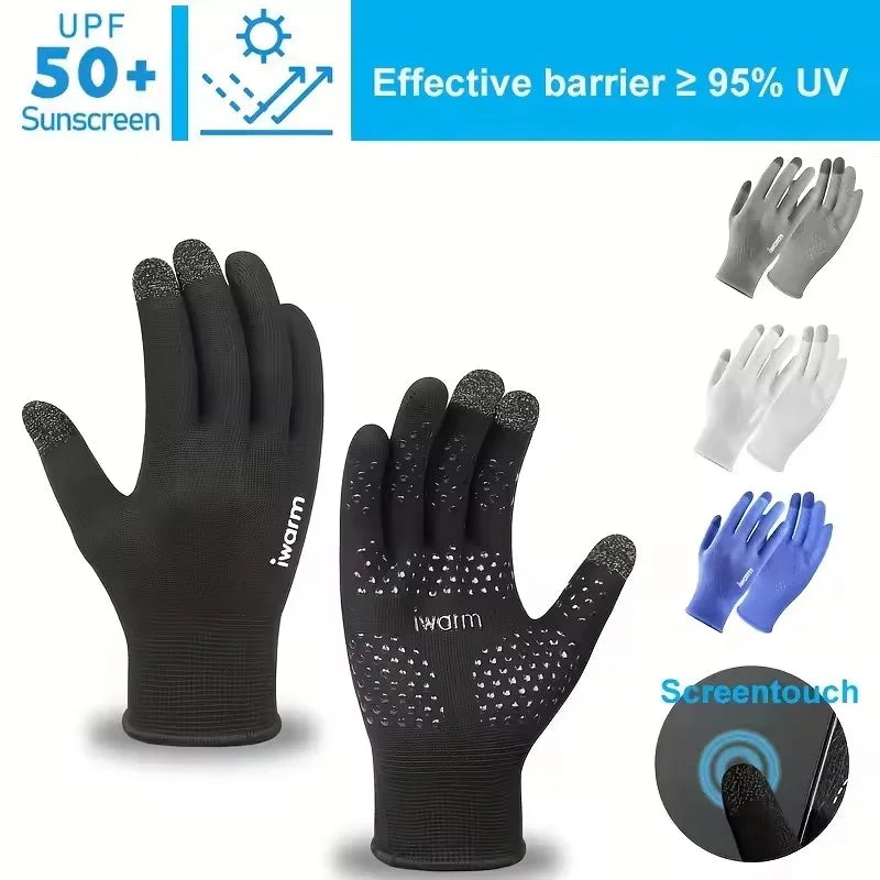 Fitness Gloves Sports Gloves Sunscreen Gloves Outdoor Non-slip Cycling Gloves Non-slip Touchscreen Gloves