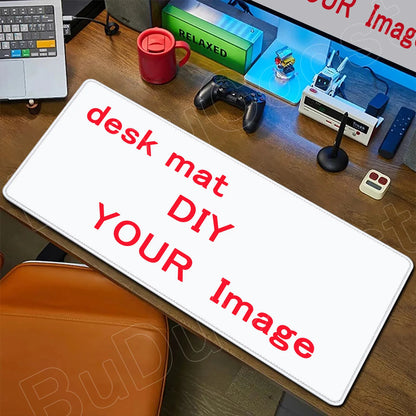 Computer Mouse Pad Desktop DIY PC Mouse Pad 900x400mm Natural Non-Slip Natural Rubber Carpet Mice Mats Custom Game Cool Mousepad