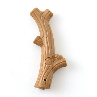 Pet Dog Chew Toys Teeth Clean Stick Interesting Pine Wood Cute Bone Shape Durable Bite Puppy Interactive Toy Pet Supplies