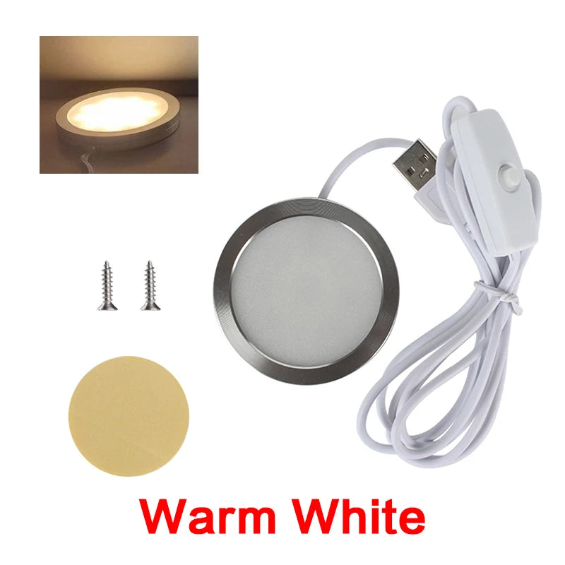 For Bambu Lab Led Lamp Kit 3D Printing RGB Cold Warm White LED Light DIY Model Without Lamp Shell 001 Bambulab 3d Print parts