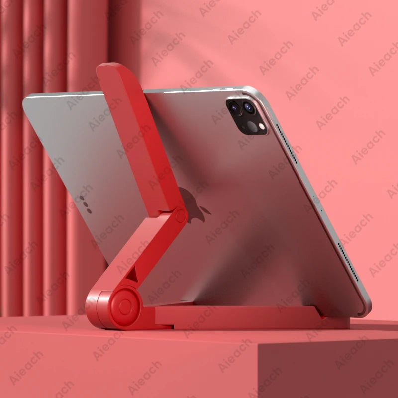 Portable Monitor Stand & Tablet Stand Holder Adjustable, Foldable, For 7 to 12 Inches Most Tablets, Kindle Fire and Smart Phones
