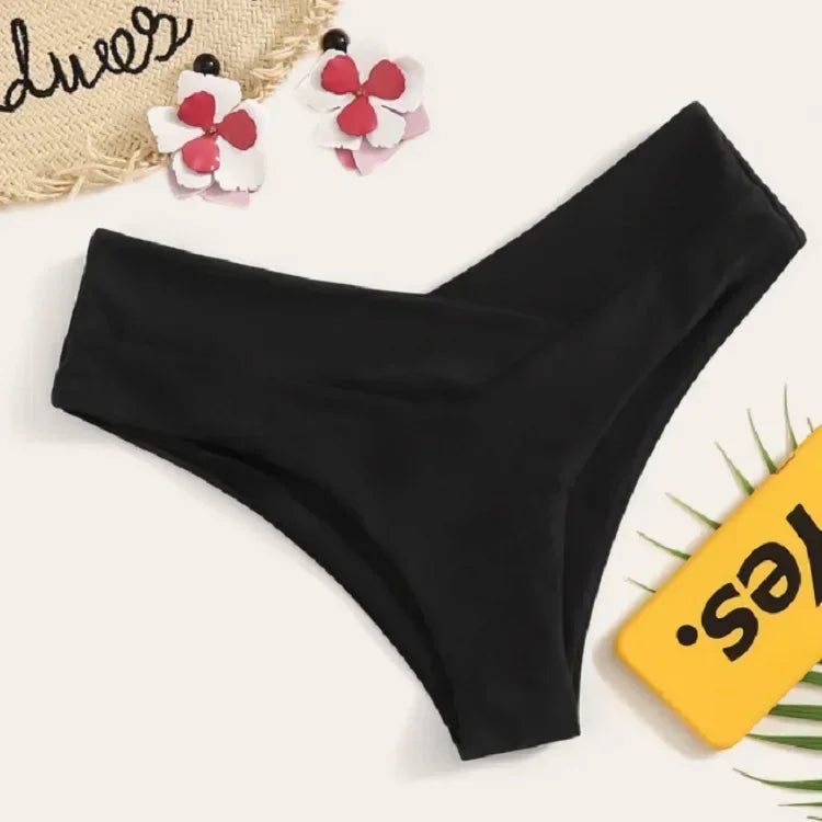 Swimsuit Women Swimming Trunks Menstrual Leakproof Bikini Bottom Mid Waisted Bathing Suit Bottoms Beach Swimming Shorts Brifs