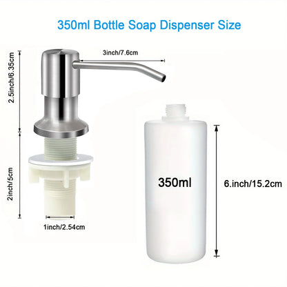 Soap Dispenser for Kitchen Sink, Built in Kichen Sink Soap Dispenser, Extension Tube Kit Or Bottle