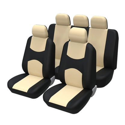 AUTOYOUTH Unique Flat Cloth Car Seat Cover ( Detachable Headrests and Solid Bench) Interior Accessories Universal Car Seat Cover
