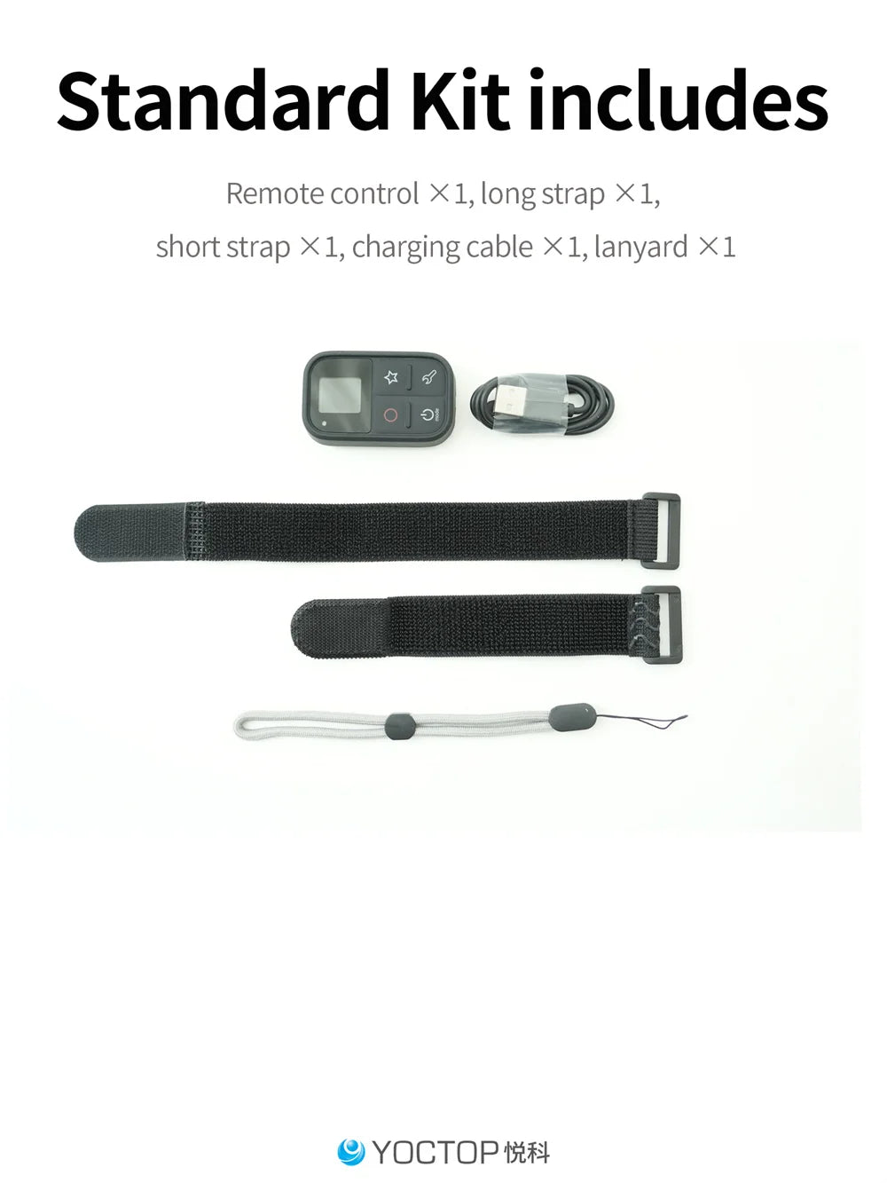 Action Camera Waterproof Bluetooth Remote Control for Insta360 X5/X4/X3/GO3S/AcePro2 With LCD Screen Display Camera Controller