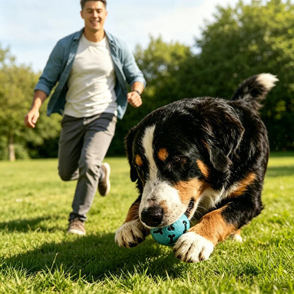 TPR Elastic Toy Ball for Pets Chewable Sound-making Nteractive and Dog Training Dog Interaction To Relieve Boredom Dog Supplies