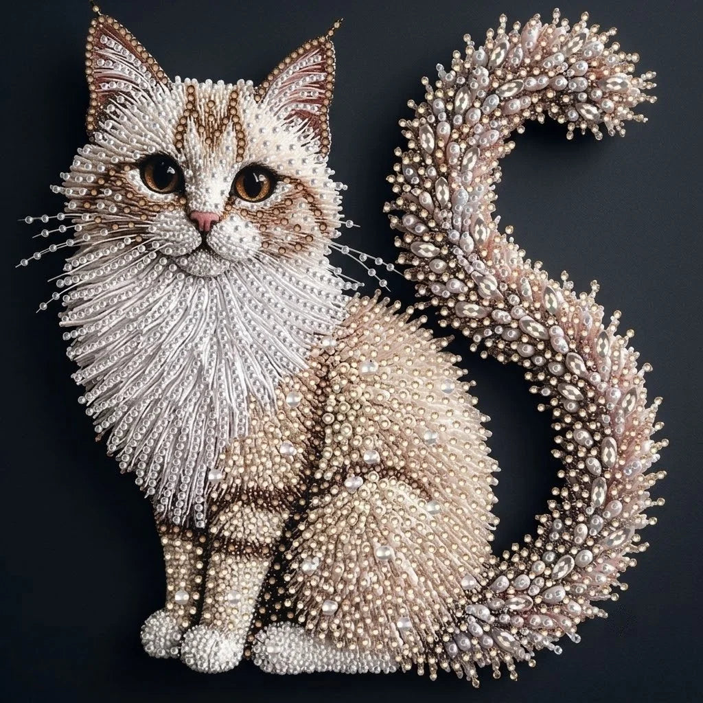 Cat three-dimensional decorative painting, suitable for wall decoration