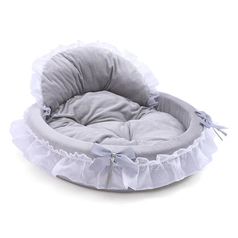 New Cute Princess Bed Pet  Cat Supplies Cat Kennel Four Seasons Universal Soft and Comfortable Kennel