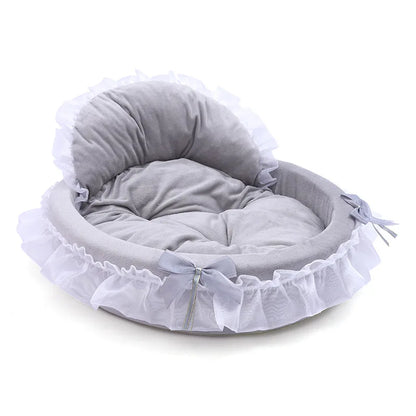 New Cute Princess Bed Pet  Cat Supplies Cat Kennel Four Seasons Universal Soft and Comfortable Kennel