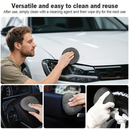 9/11PCS Car Cleaning Tools Kit Car Detailing Set Tire Brush Polishing Towel Cloth Wash Sponge Microfiber Cleaning Mitt Towels