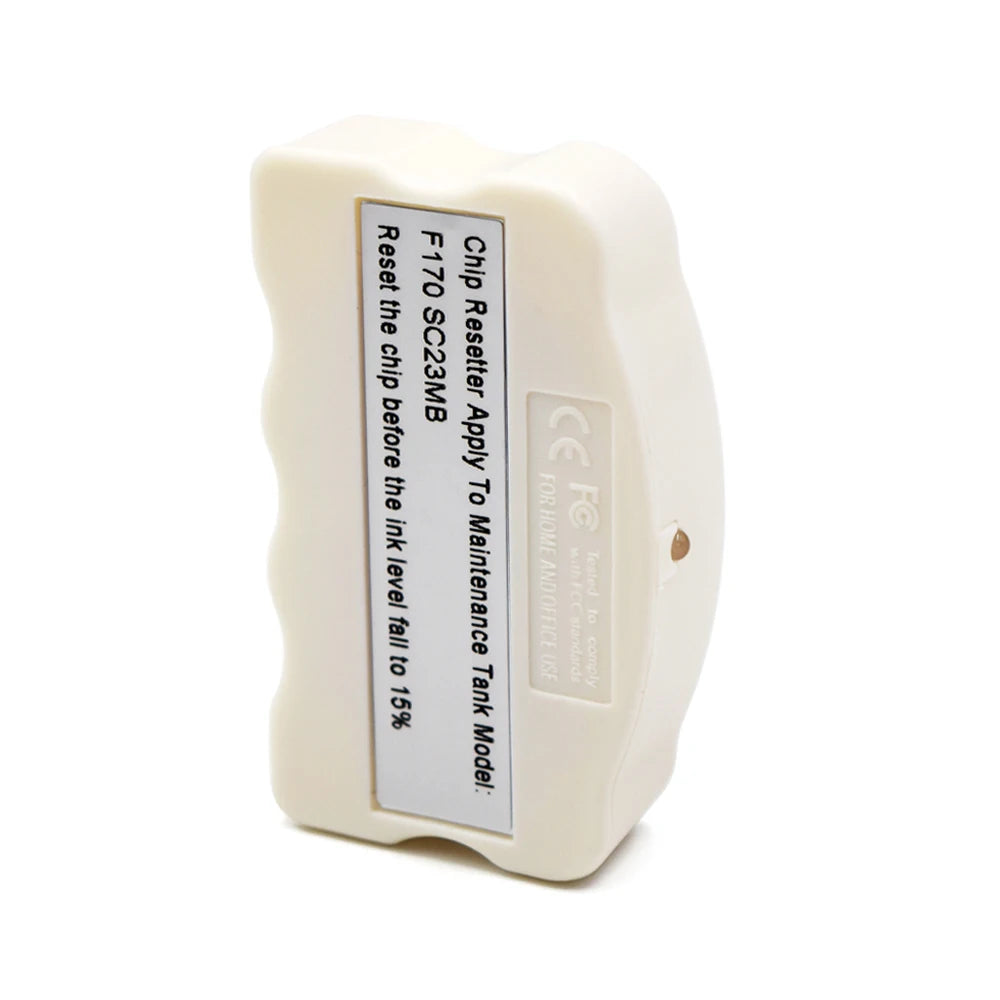 Chip Resetter For Epson SureColor F170 F100 F130 F160 SC-F100 SC-F130 SC-F160 SC-F170 Printer SC23MB Maintenance Tank