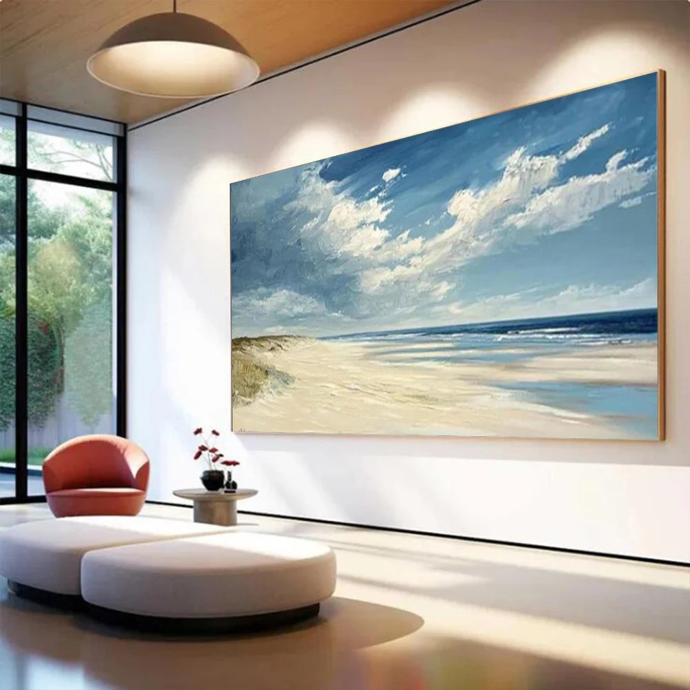 1pc Frameless Canvas Painting  Abstract On Canvas Image Scenery Of The Old Neighborhood Mural Top Wall Art Picture Decor Living