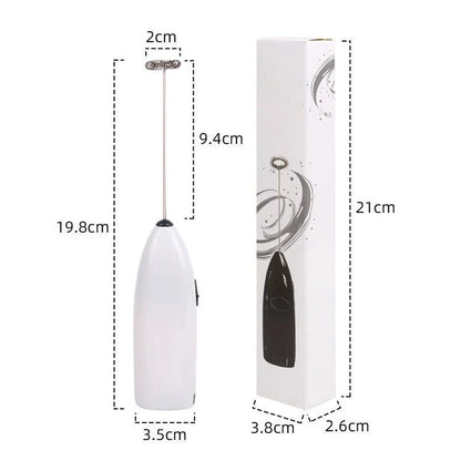 1 X Mini Electric Kitchen Blender, Milk Frother, Can Be Used for Mixing Coffee, Custard Shakes, Blender, Coffee Blender