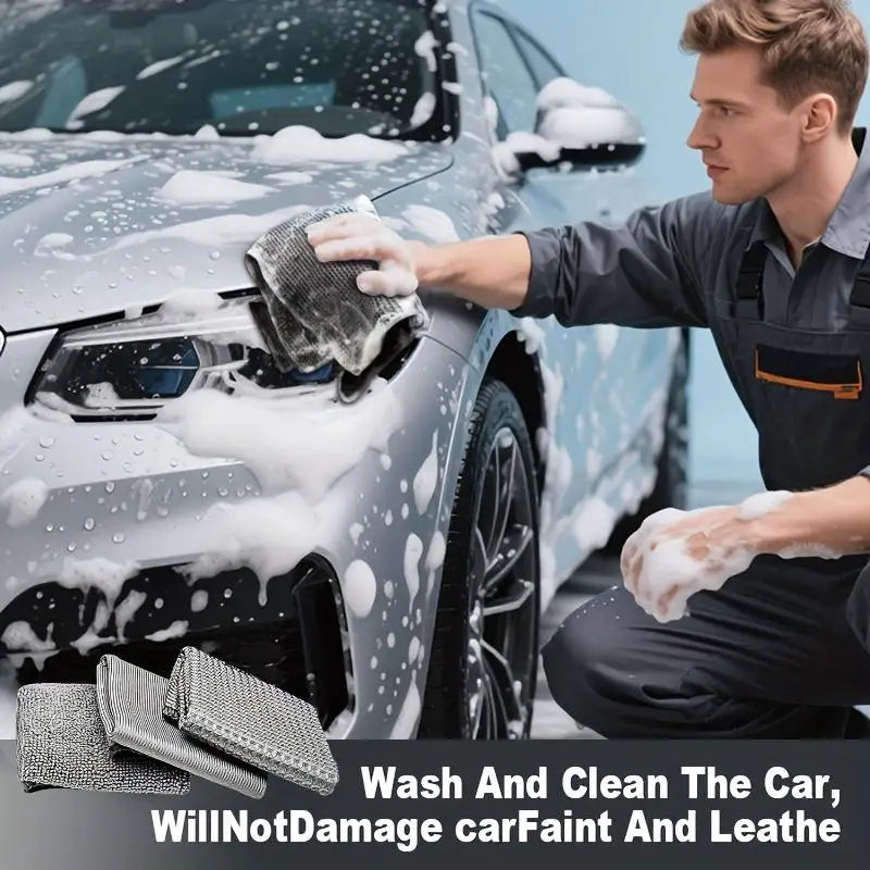9/11PCS Car Cleaning Tools Kit Car Detailing Set Tire Brush Polishing Towel Cloth Wash Sponge Microfiber Cleaning Mitt Towels