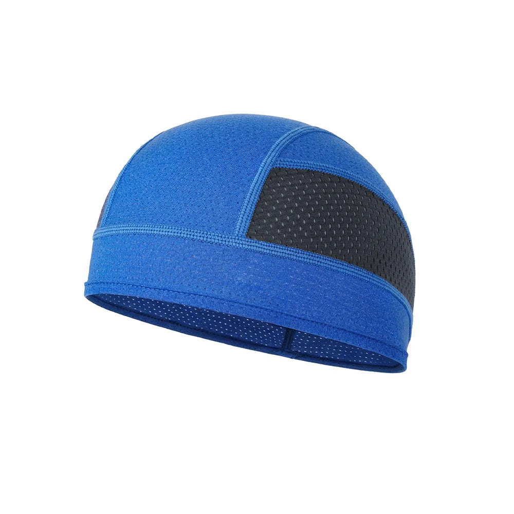 Motorcycle Helmet Cap: Outdoor Cycling and Mountain Biking Cap, Sweat-Wicking and Breathable Mesh Head Cover