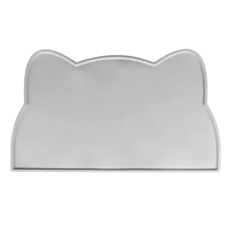 Silicone Pet Food Mat Easy To Clean Cat Dog Food Mat Pet Supplies Waterproof Spill-Proof Food-Grade Bowl Mat BPA Free Large Size