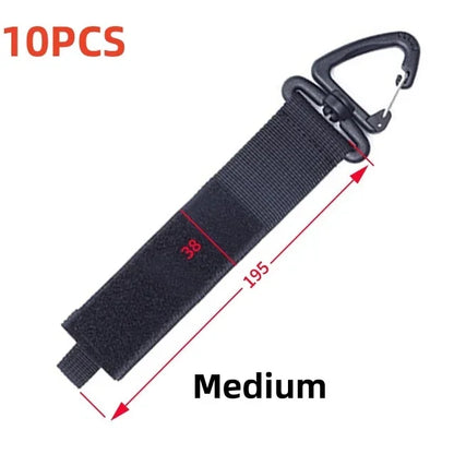 Extension Cord Holder Organizer Car Trunk Tool Heavy-Duty Hook Loop Storage Strap for House Basement RV Garage for Cables Winder