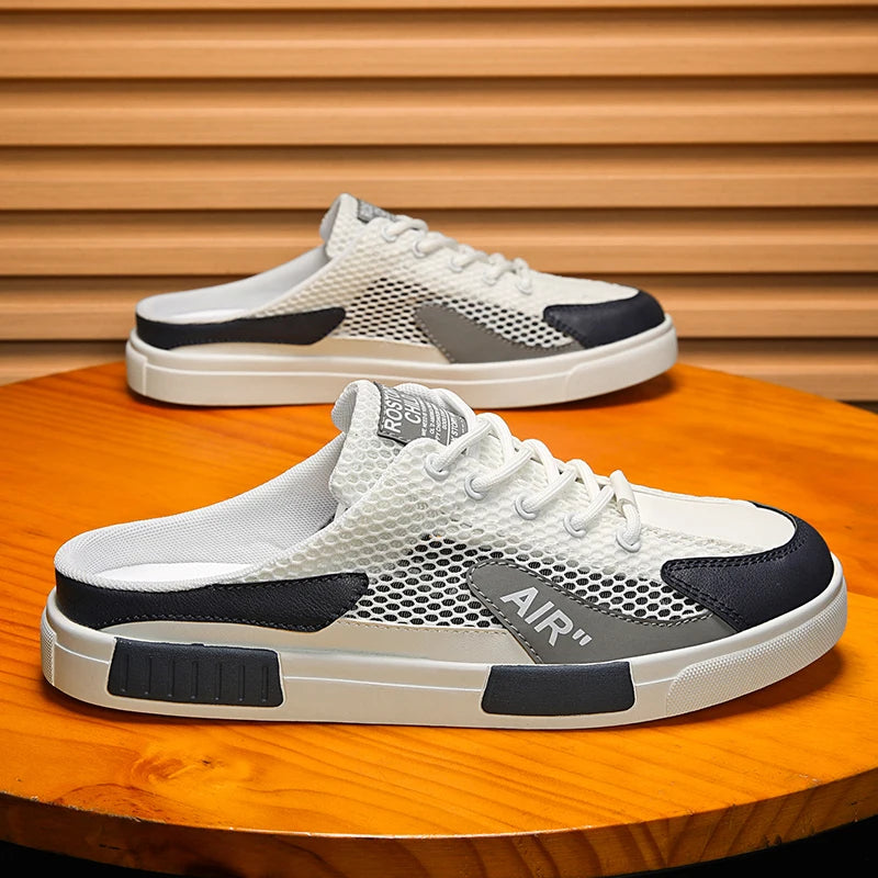 Casual Shoes For Men New Flat Canvas Sneakers Shoes Male Trend Walking Shoes Male Summer Street Style Student Sneakers