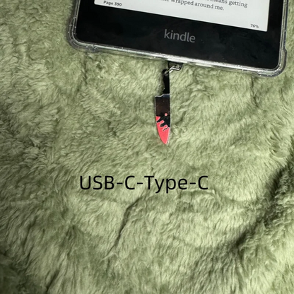 Phone Accessories  Kindle/Phone Blade Charm Dust Plug