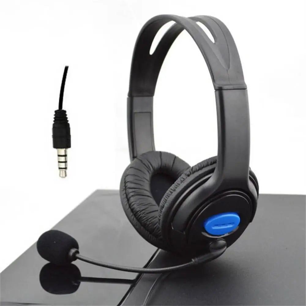 Earbuds with Microphone Wired Gaming Headset Noise Isolating Over Ear Music Headphones Stereo Deep Bass Gamer Earphone Tablet