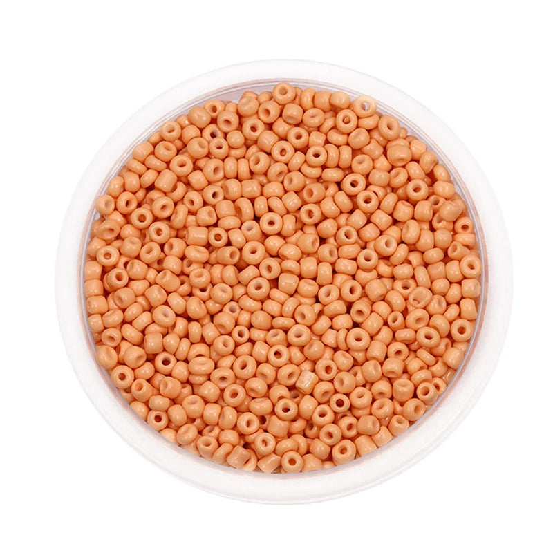 1000/500pcs 3/4mm Glass Seed Beads DIY Accessories Jewellery Making Materials Supplies Pony Bead For Craft Bracelets Jewelry