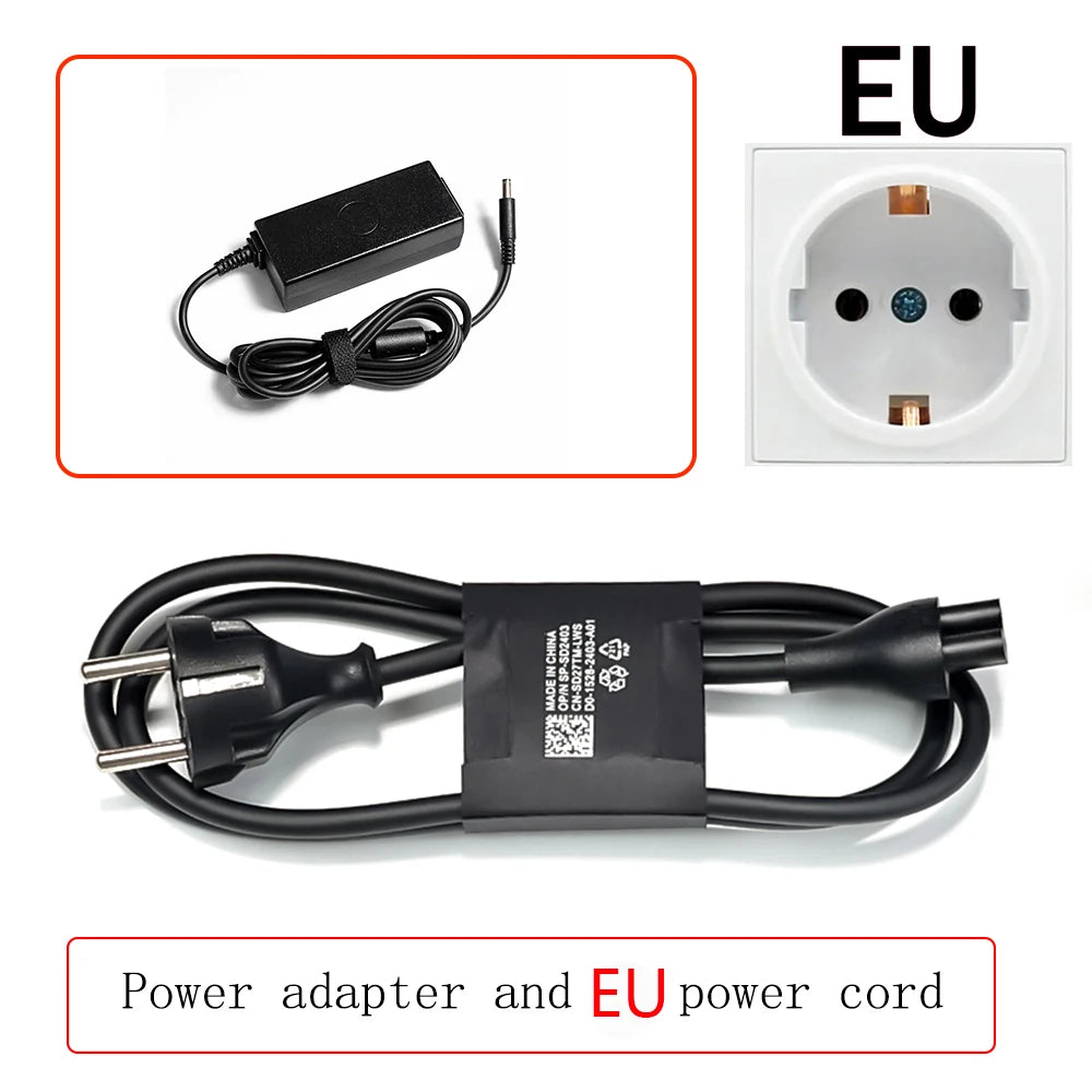 19.5V 2.31A 45W Laptop Ac Power Adapter Charger For Dell Xps 12 13 13R 13Z 14 13-L321X 13-6928Slv 13-4040Slv Factory Direct