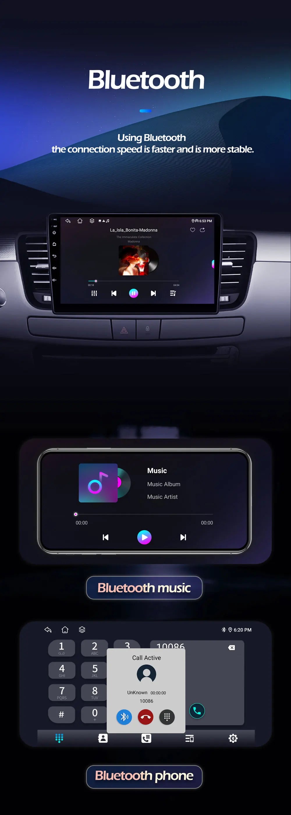 Player GPS Navigation Carplay Auto Android 16 For Hyundai Tucson 2004 -2009 Car Radio Multimedia Stereo Video