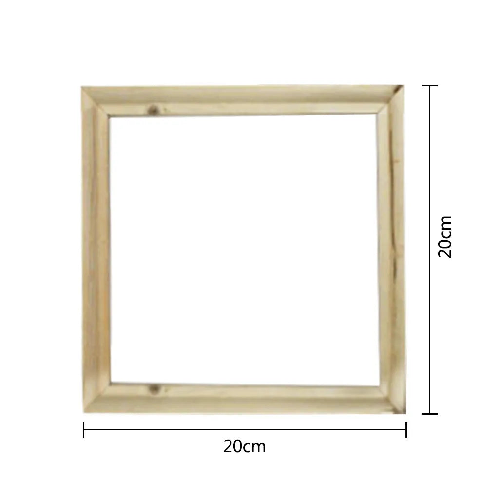 DIY Picture Canvas Oil Painting Frame Nature DIY Wood Frame Art Poster Painting By Numbers Photo Frame Craft Home Wall Art Decor