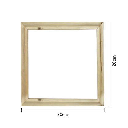 DIY Picture Canvas Oil Painting Frame Nature DIY Wood Frame Art Poster Painting By Numbers Photo Frame Craft Home Wall Art Decor