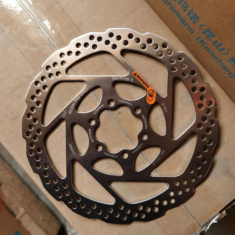 SM RT56 Disc Brake Rotor 160/180mm SM-RT56 Bicycle Brake Disc MTB Hydraulic Brake Disc Rotor Road Mountain Bike Parts