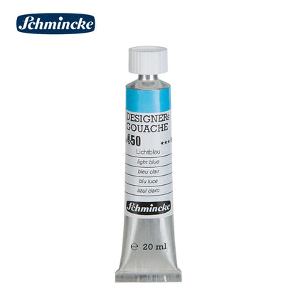 Germany Schmincke Designer Gouache Paint Tube 20ml Opaque Gouache Paint Professional Artist 48 Colors Drawing Art Supplies Cute