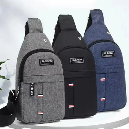 Wasserdichte Herren-Bauchtasche mit großem Fassungsvermögen, verstellbarem Gurt für Outdoor-Aktivitäten, Reisen, Laufen, Wandern und Radfahren