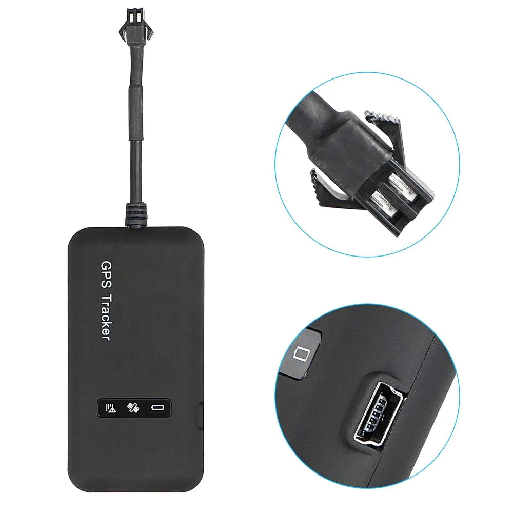 Car/Motorcycle Real-time GPS Tracker Tracking Locator Device GPRS GSM Anti-Theft For Truck Bicycle Car Accessories