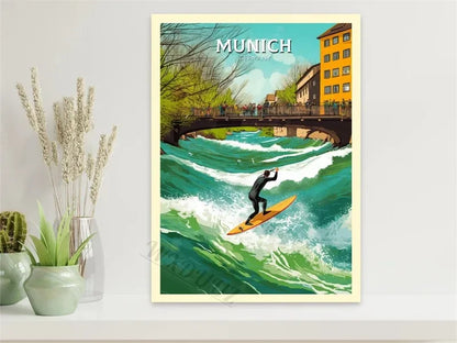 Porto Paris Nordic Retro Holiday Travel City Art Home Wall Decor Pictures Room Living Canvas Painting Print Tourism Posters Gift