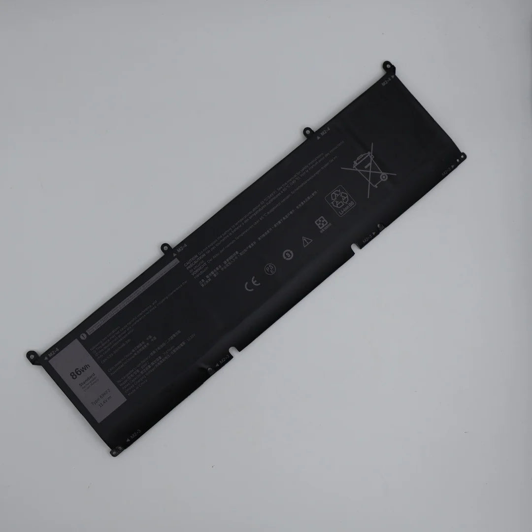 11.4V 86WH 69KF2 Laptop Battery For DELL  XPS 15 9520 9530 9500 9510 Precision 5560 5550 G5 5511 5515 5521 5520 G7 P87F  P91F