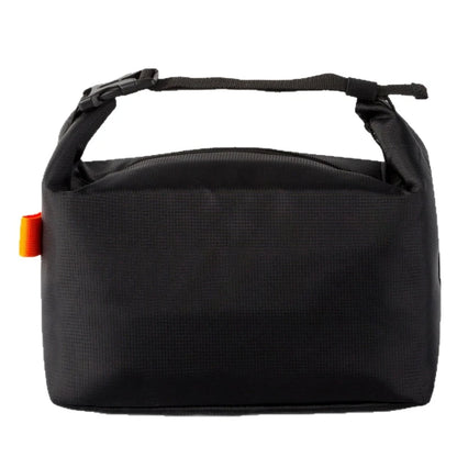 Portable Lunch Box Bags Solid-Color Foldable Insulated Storage Bag Thickened Aluminum Foil Oxford Cloth Large Capacity Tote Bag